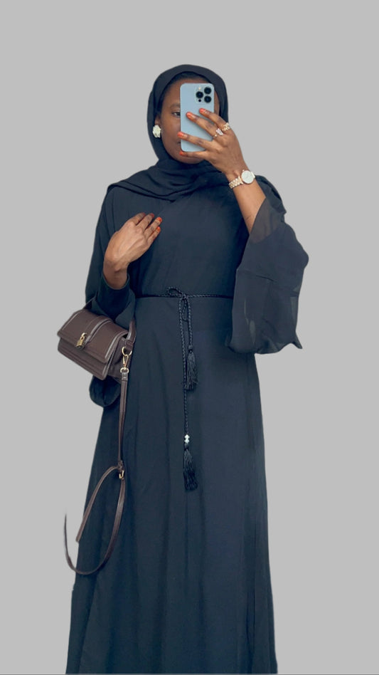 Summer chiffon throw over